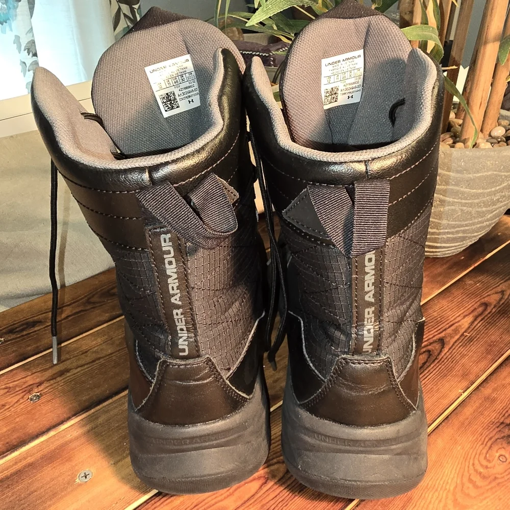 Under Armour Men's Black Tactical Boots - Picture 2 of 9